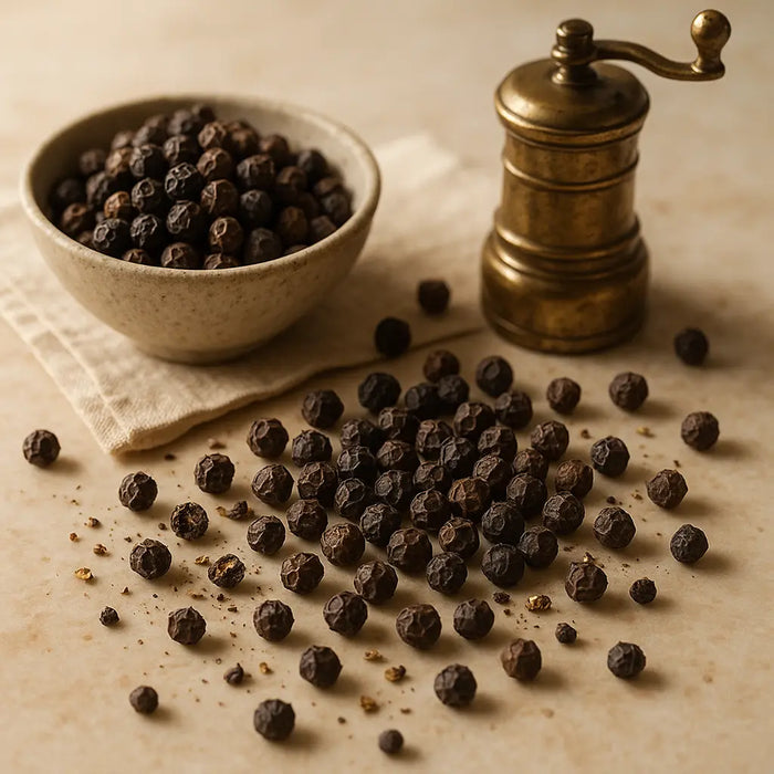 
  
    Black peppers
  
