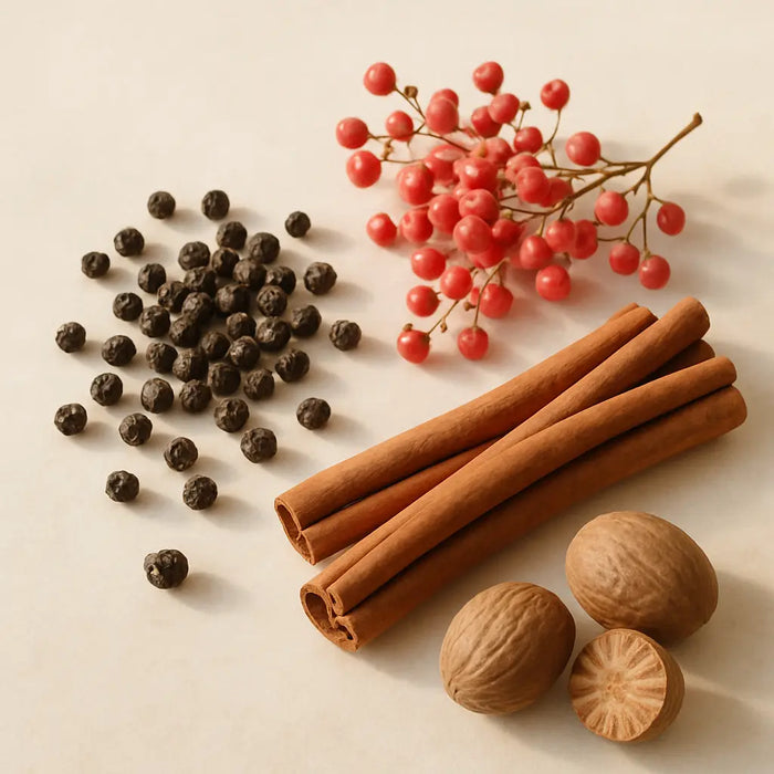 
  
    Spicy ingredients for perfume
  
