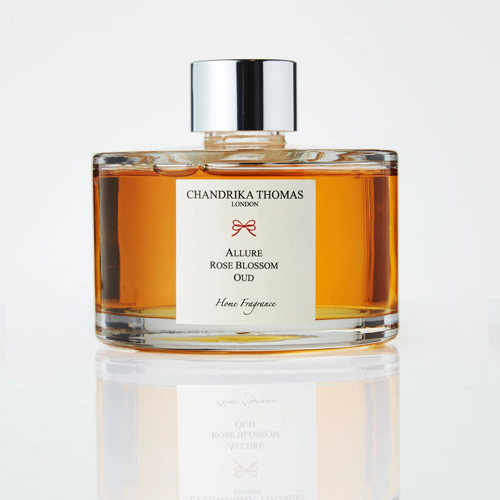 
  
    Image of 200ml Allure Rose Blossom Oud Diffuser in white background
  
