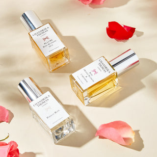 Image of three 15ml luxury perfumes for travel set