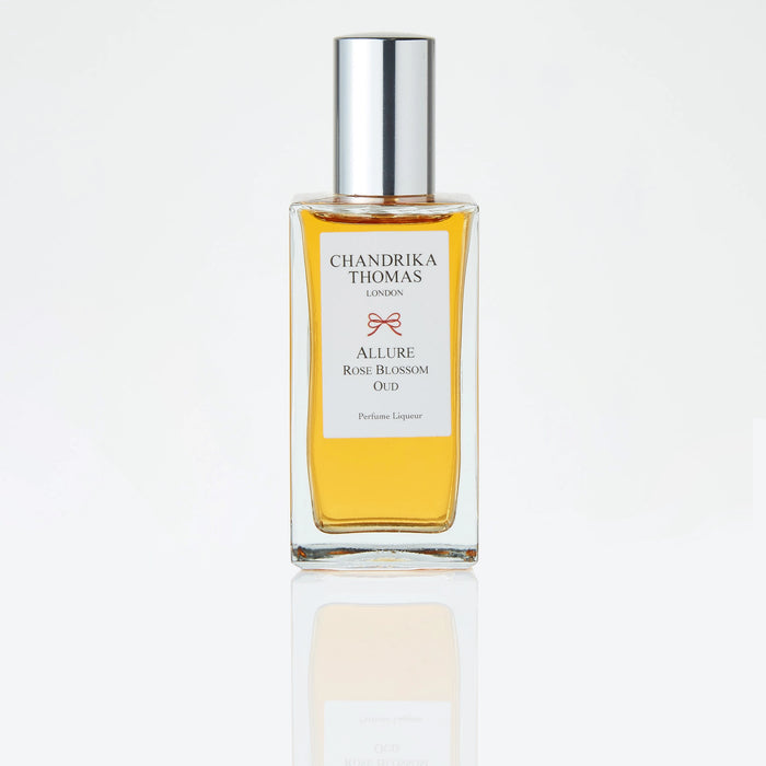 
  
    Image of 50ml Allure Rose Blossom Oud Perfume in white background
  
