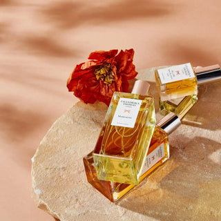 Image of two 100ml perfumes and two 15ml perfumes in a set